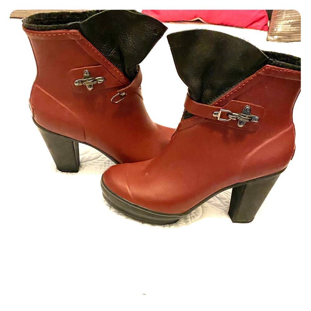 Sorel Medina waterproof Rain Heel Boots